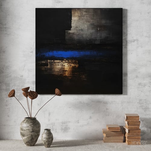 Wabi Sabi Abstract Wall Art Decor Set 3D model