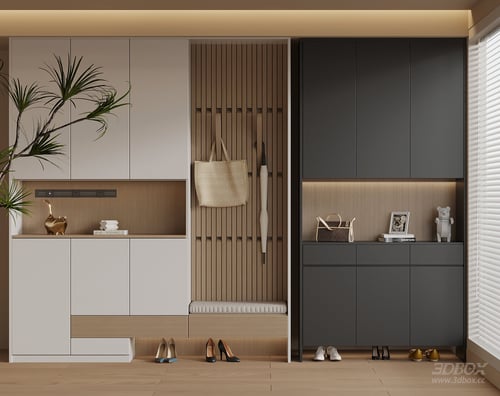 Modern Interior Scene 3D model