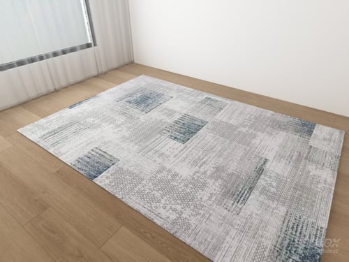 Modern Abstract Geometric Pattern Carpet 3D model