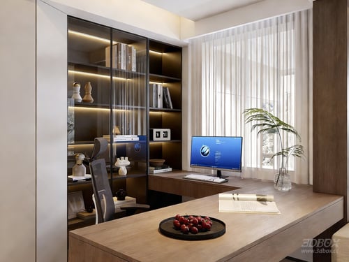 Modern Interior Scene 3D model
