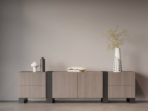 Modern Italian Style TV Cabinet Sideboard 3D model