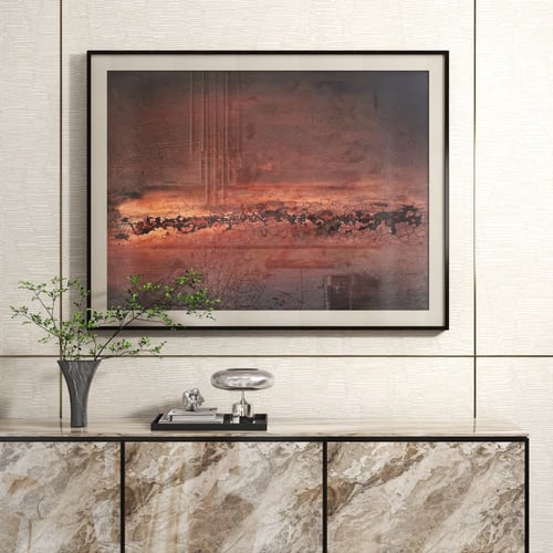 Modern Abstract Decorative Wall Frame Painting 3D model
