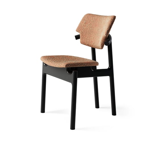 Modern Minimalist Upholstered Dining Chair 3D model