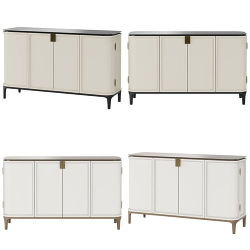 Manner & Matter Modern Luxury Sideboard Commode 3D model