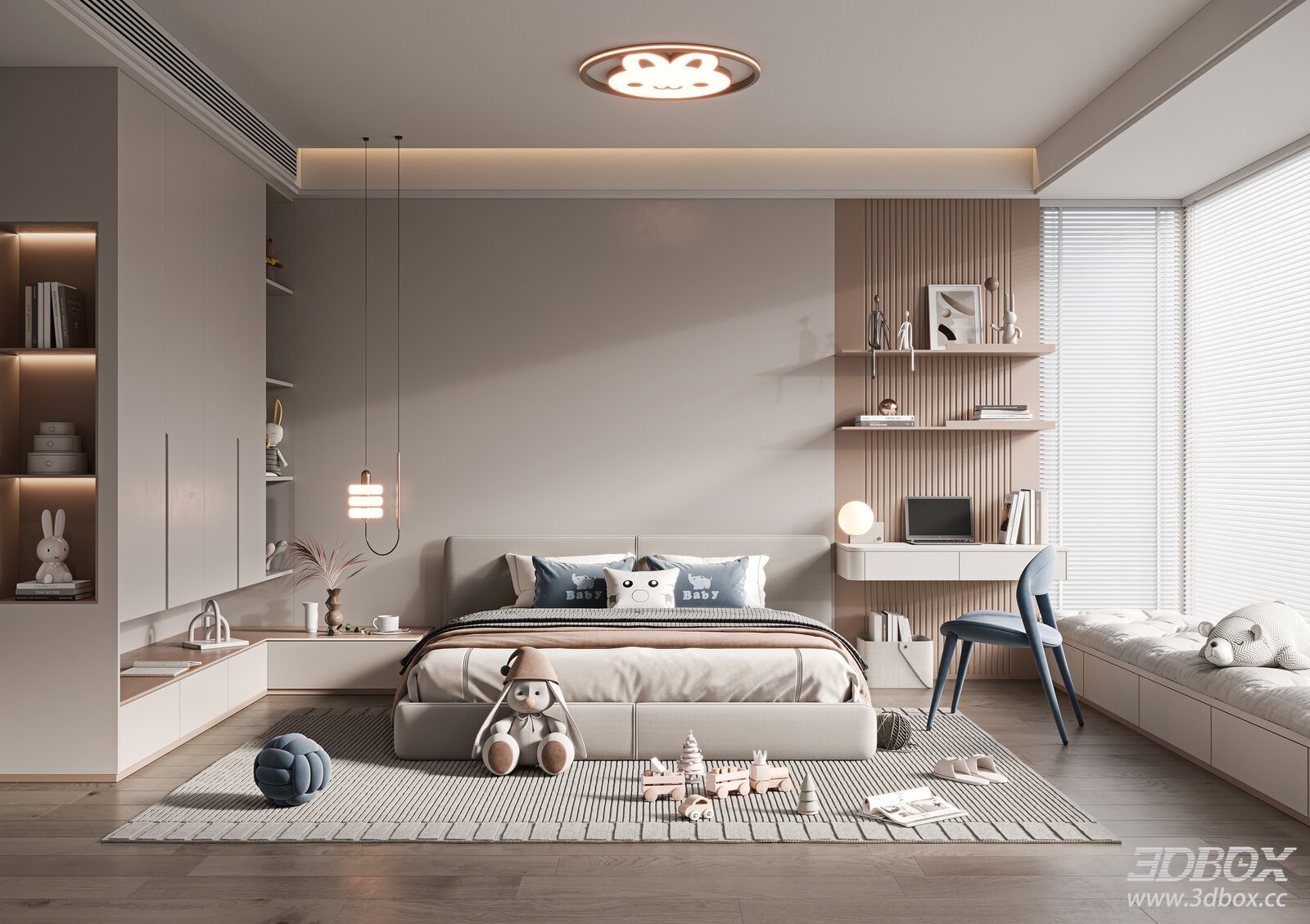 Modern 3D model - thumbnail 1