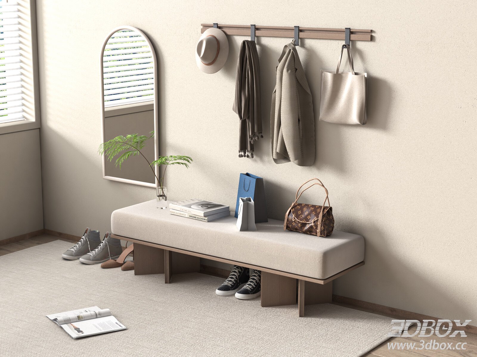 Modern Modern 3D model - thumbnail 1