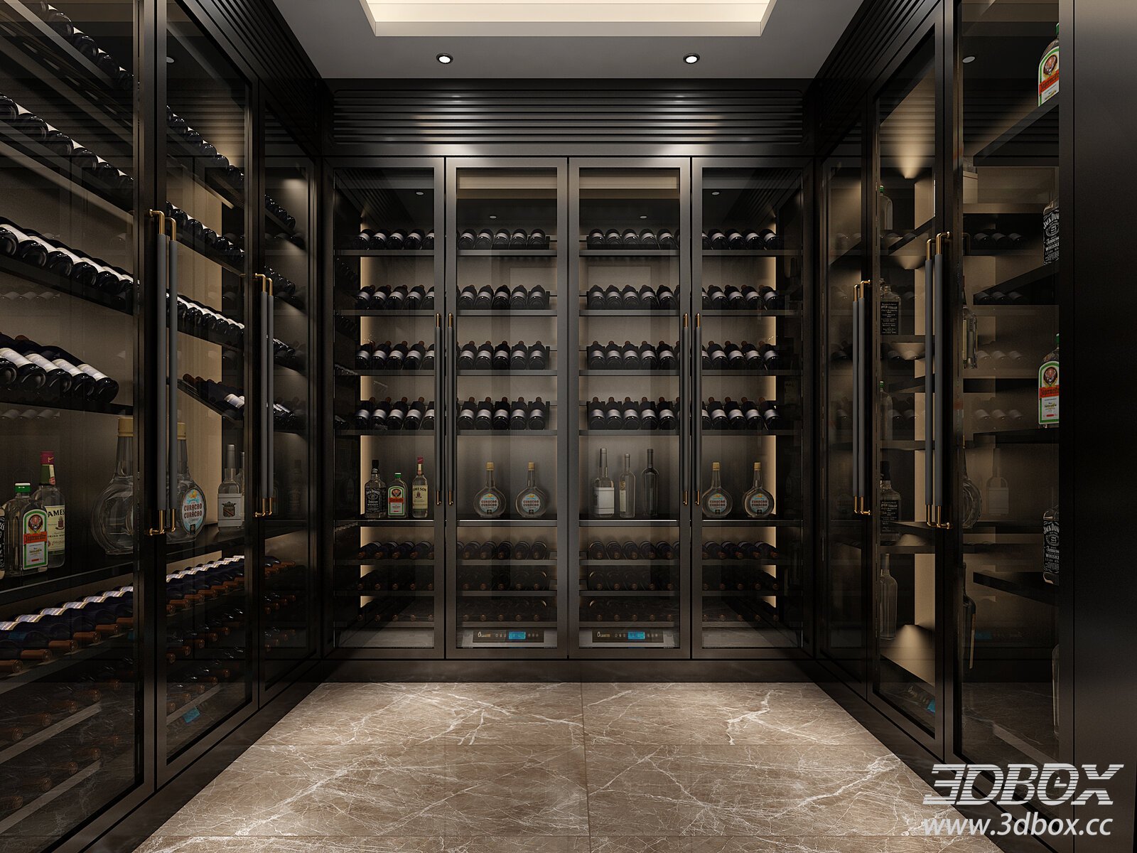 Modern 3D model - thumbnail 1