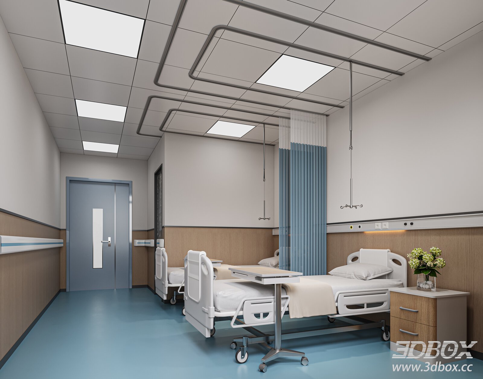 Modern 3D model - thumbnail 1