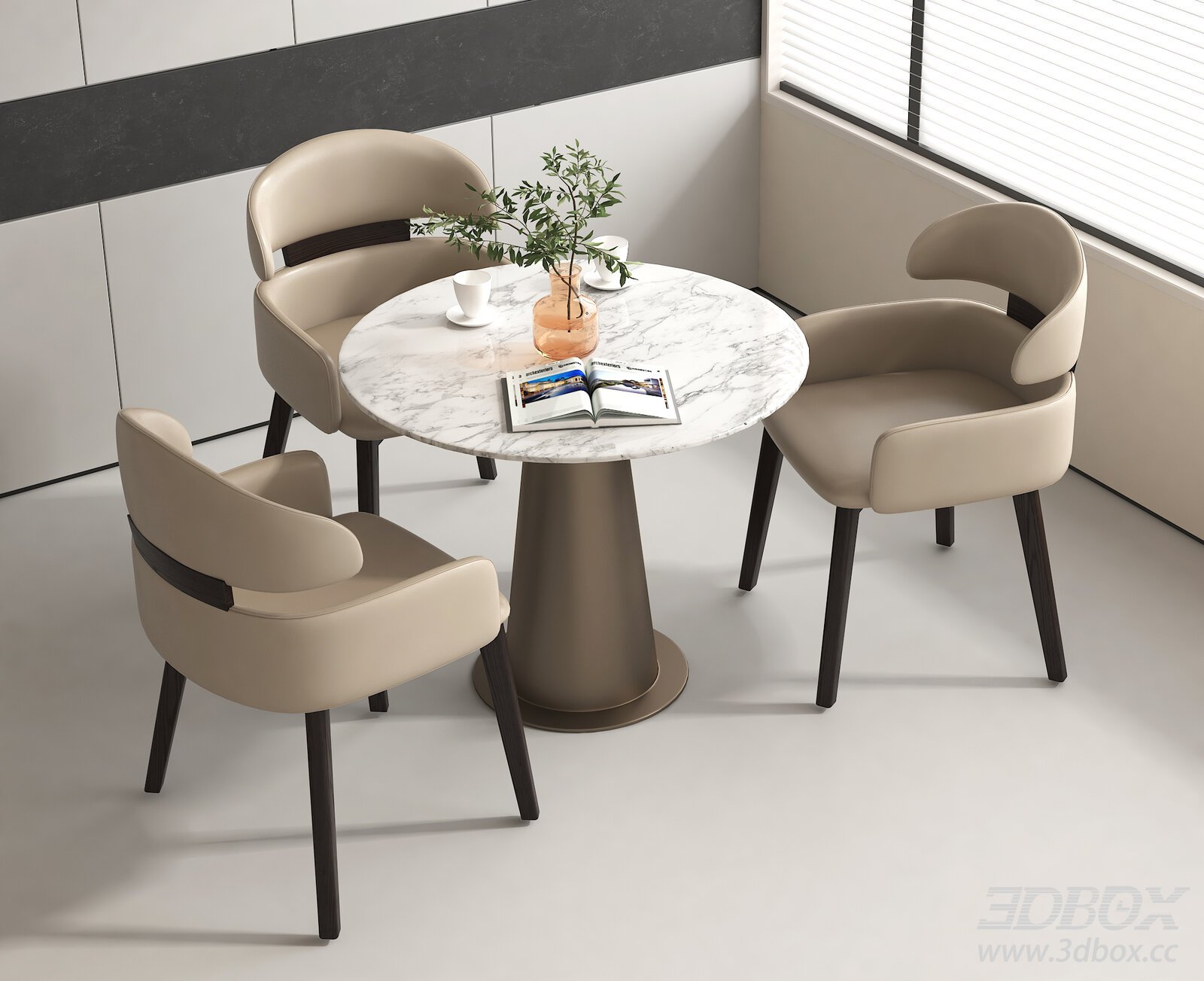 Modern 3D model - thumbnail 1
