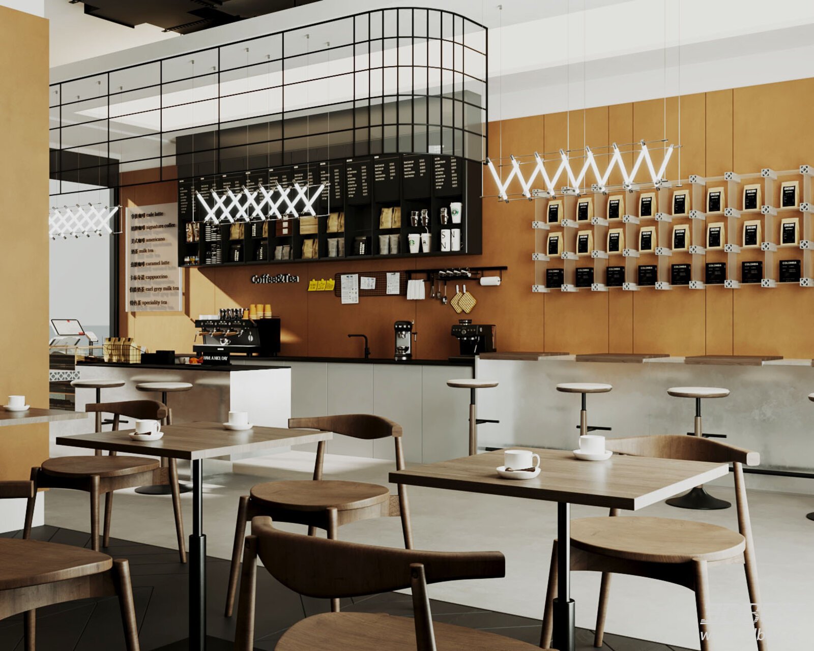 Wabi Sabi Dining Table 3D model - thumbnail 1