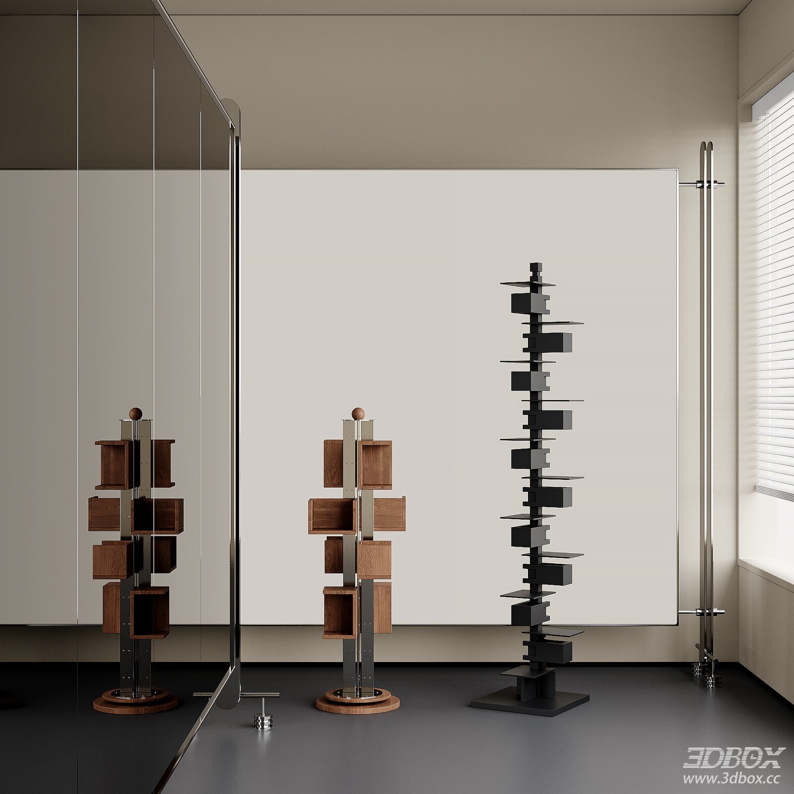 Modern Vintage 3D model - front view