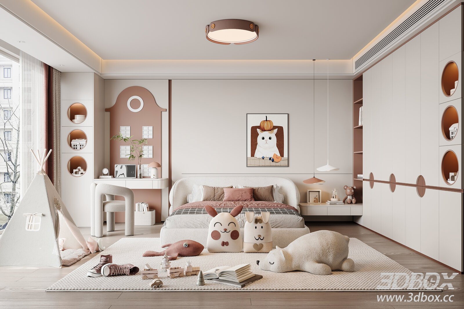 Modern 3D model - thumbnail 1