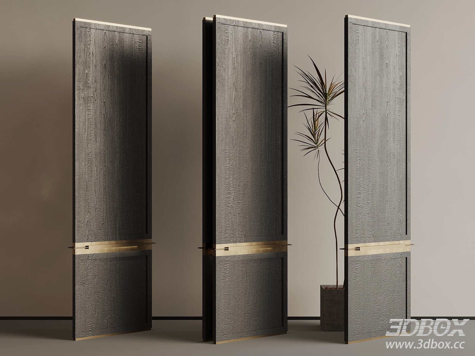 New Chinese Partition 3D model - thumbnail 1