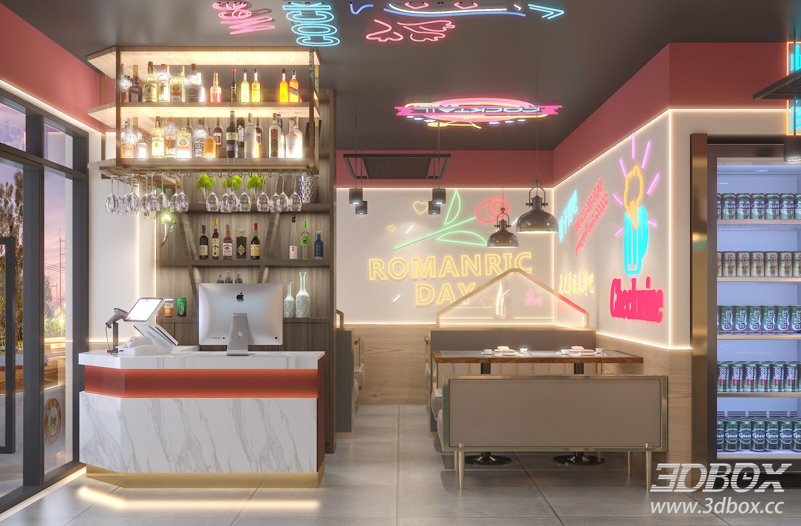 Modern 3D model - thumbnail 1