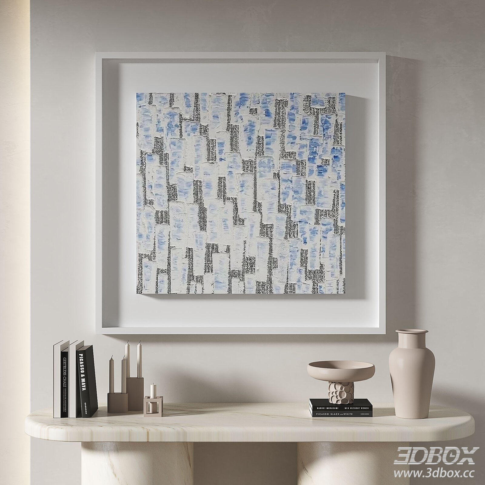 Modern Interior Scene 3D model - thumbnail 1
