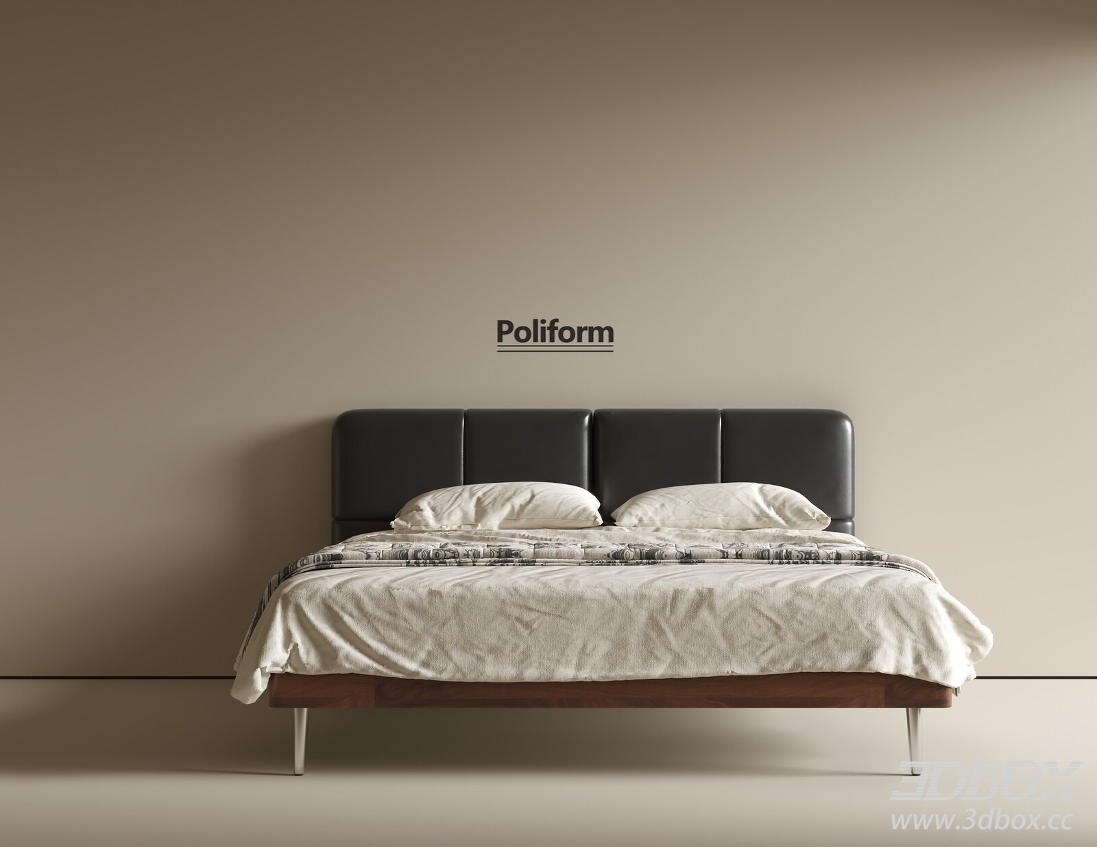 Modern Interior Scene 3D model - thumbnail 1