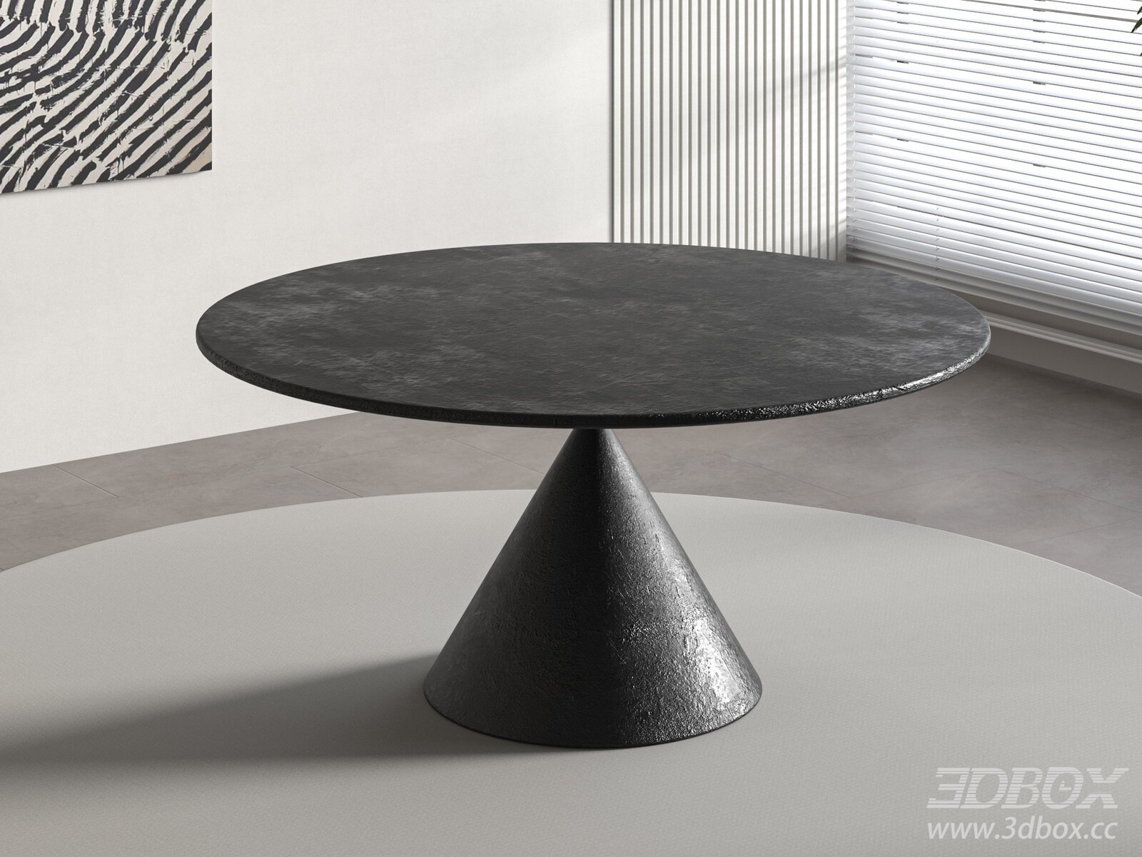 Modern Interior Scene 3D model - thumbnail 1