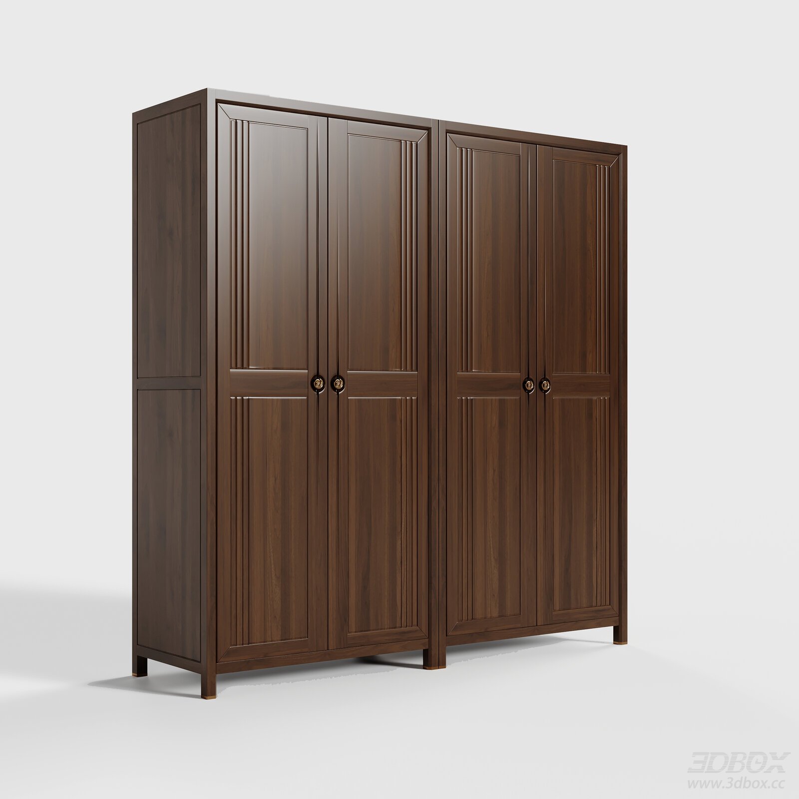 Modern Interior Scene 3D model - front view