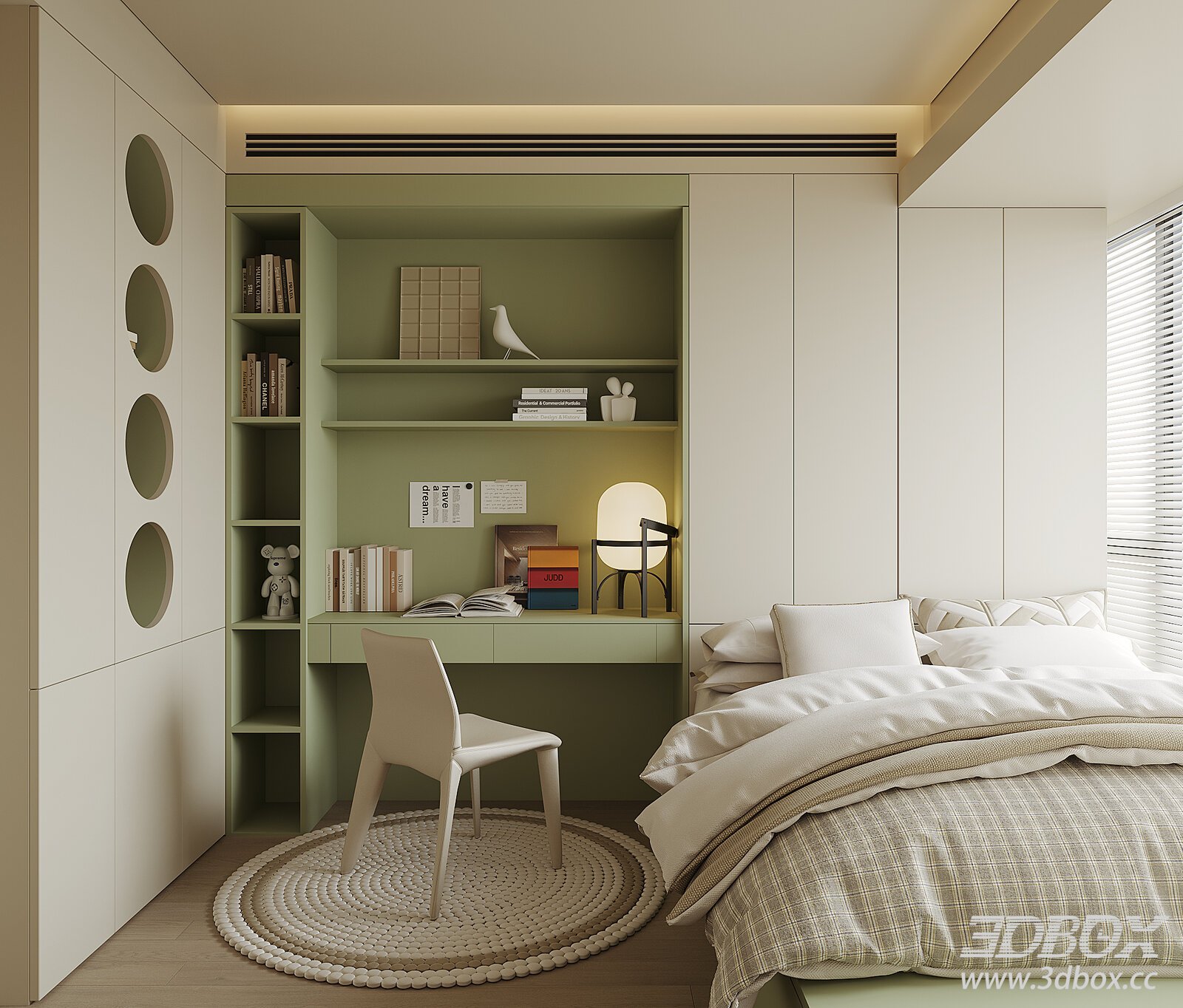 Modern Interior Scene 3D model - thumbnail 1