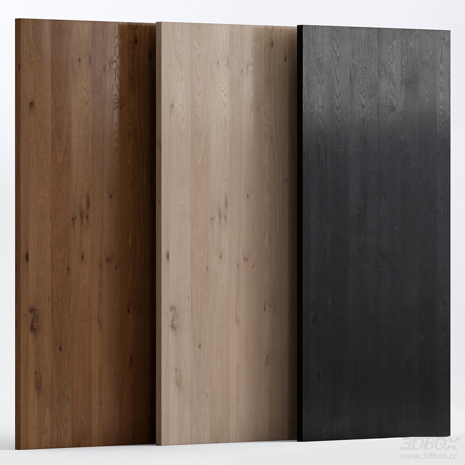 Modern Wood Panels 3D model - thumbnail 1