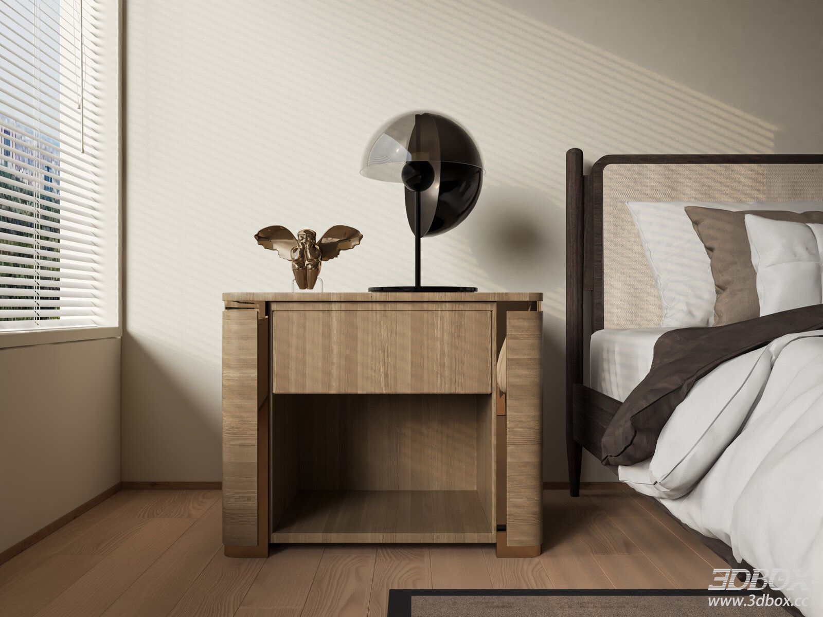 Modern Interior Scene 3D model - thumbnail 1